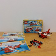 Zestaw Lego Creator 31057 śmigłowiec katamaran samolot 
