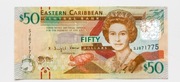 Wschodnie Karaiby 50 dolarów 2012 P.54 aUNC