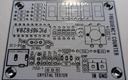 Płytka PCB testera oscylatorów i miernik częstotliwości