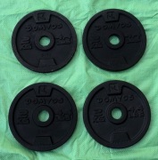 Zestaw obciążenia żeliwne 4 x 2 kg Domyos
