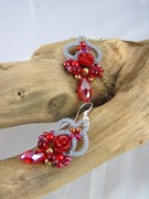 Kolczyki frywolitkowe