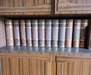 Komplet 12 tomów, niemieckie encyklopedie z 1935 roku