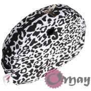 Czarny organizer do Obag MOON LIGHT panterka cętki 2 kieszenie OMAY
