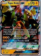 Tapu Koko GX SM Promos SM33