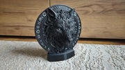 Wilcza Tarcza z Runami – Dekoracja 3D