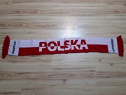 Szalik kibica napis Polska