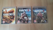 3 x FAR CRY F1 / F2 / F3 + Mapa F2 PS3 Komplet super stan