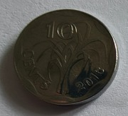 Moneta Suaziland (Eswatini) 10 cent 2018 r. 