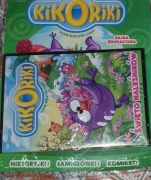 Nowe w folii Kikoriki: Święto Naleśników Książeczka + DVD(bajka edukacyjna)