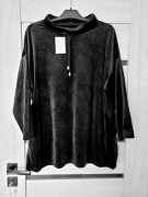 Nowa bluza kieszonki welurek  46 48 50 52 