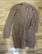 sweter brąz boohoo S/M 