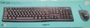 Klawiatura i mysz  MK120 logitech 
