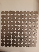 Monety 1 korona Szwecja 100 sztuk 