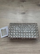 Szkatułka srebrna z kryształkami