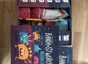 GRA RODZINNA DLA DZIECI PLANSZOWA KALAMBURY ODGADNIJ BANDA STWORÓW