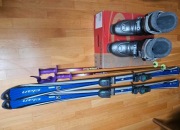 Sprzedam komplet narty buty + kask gratis