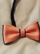 Różowa granatowa mucha 