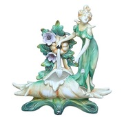 Secesyjna Figura Nimfa Art Nouveau