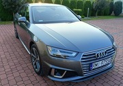 Audi A4 B9 35 TFSI S tronic, S-Line selection, kolor szary, salon Polska