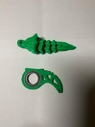 Kombo zielone z smoczkiem i keyrambitem