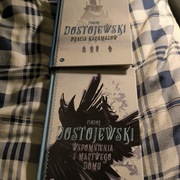 Wydawnictwo MG twarde 2 książki  Bracia Karamazow Wspomnienia