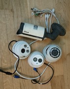 Uszkodzone kamery po burzy