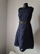 Next granatowa sukienka Elegancka 36/S