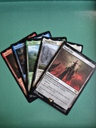 Zestaw MTG LTR Rivendell, Barad-dur, Mines of Moria, Minas Tirith The Shire