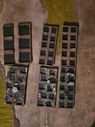 Podstawki Warhammer Tray Zestaw 1