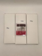 Końcówki do frezarki do paznokci + kapturki ścierne (80, 120, 180)