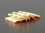 Zestaw 4 palet"drewnianych" 1200x1000mm TT Tillig  różne kolory