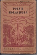 Poezje Horacjusza, Sinko T.,  Lwów - Warszawa 1929