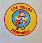 Naklejka Los Pollos Hermanos – logo, Breaking Bad Better Call Saul 5cm