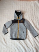 Szara bluza z kapturem rozpinana chłopięca Little Kids na 134