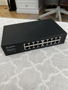 Switch LANBERG RSGE-16 Gigabit Ethernet, 16 portów
