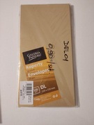 Koperta DL Pearl złoty P., 120g/m2, op/10szt.