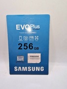 Nowa Karta Pamieci Samsung Evo Plus 256 GB microSD z Adapterem SD