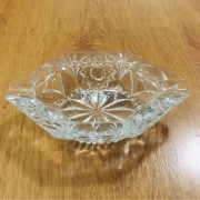 Popielniczka szklana PRL.