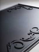 Ozdobna blacha przed kominek