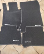 Welurowe dywaniki samochodowe AMG Mercedes CLS