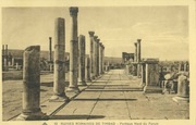 Algieria, Timgad, Ruiny rzymskie, ok. 1920