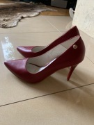 Buty czerwone szpilki r. 38