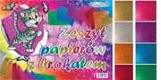 Zeszyt papierów z brokatem samoprzylepne 8 kolorów