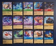 Disney LORCANA Rare i Super Rare z setu 11 (Winterspell)