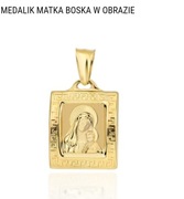 Medalik Matka Boska w obrazie pr.585