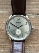 Stylowy, elegancki, klasyczny Zegarek Męski Fossil The Agent FS4851 