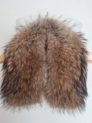 Kołnierz obszycie jenot naturalny xxl