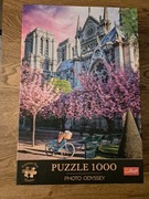 Puzzle Trefl Premium Plus Quality 1000 el. - Katedra Notre-Dame w Paryżu