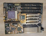 AMD 5k86-P75 AMD-SSA/5-75ABR z płytą jak na zdjęciach...
