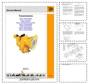 JCB Transmissions Service Manual Instrukcja serwisowa naprawcza